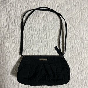 VERA BRADLEY all black cross body
